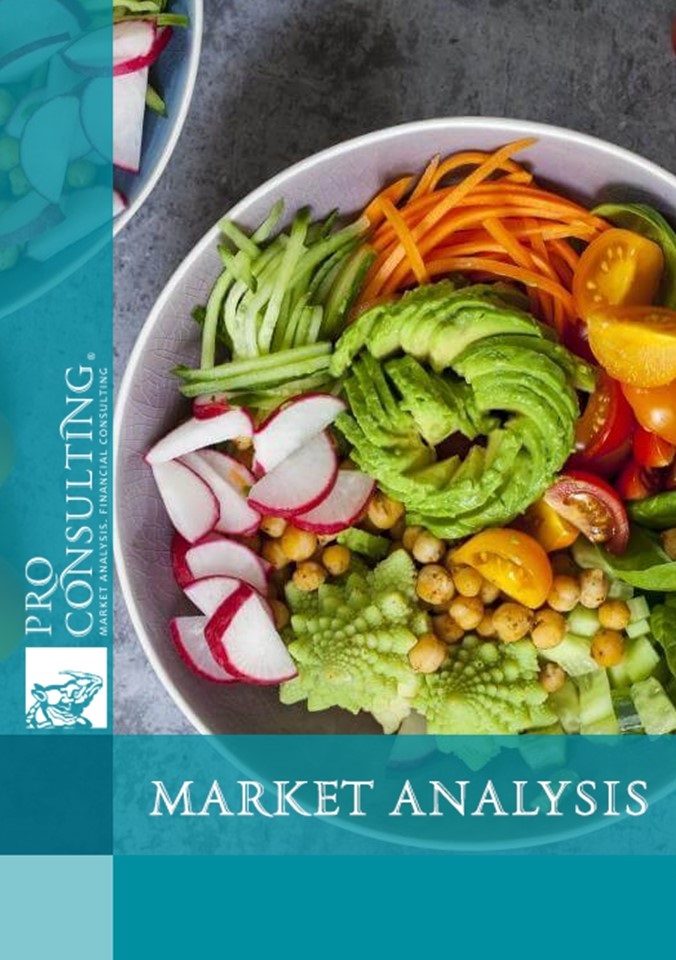 Analytical note on the market of vegetarian products in Ukraine. 2023 year